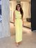 Vestido Fivela Elise Amarelo