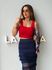 Blusa Gola Quadrada Marisa Vermelho