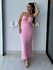 Vestido Tricot Verônica Rosa