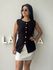 Colete Tricot Mara Preto