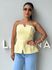 Blusa Alfaiataria Camille Amarela