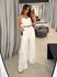 Conjunto Calça Rendado Daiane Branco