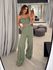 Conjunto Calça Rendado Daiane Verde