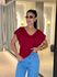 Blusa Decote Eliane Vermelha