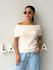 Blusa Ombro a Ombro Aura Marfim