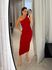 Vestido Lurex Morgana Vermelho