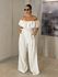 Calça Pantalona Jasmine Branca