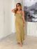 Vestido Tricot Lurex Catarina Dourado