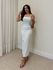 Vestido Midi Linho Lory Branco