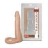 Anel para Dupla Penetração Companheiro 15x3,2cm com Vibro - Simulado de pênis - Anel para penetração anal