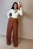 CALÇA WIDE LEG MARROM