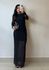 VESTIDO CELINE TULE PRETO