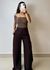 CALÇA WIDE LEG CAFÉ