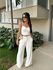 CALÇA WIDE LEG OFF WHITE