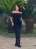 VESTIDO MIDI TULE PRETO