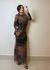 VESTIDO CELINE TULE ESTAMPADO