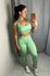 Conjunto Malu Sem Costura Verde Menta