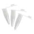 MICROTUBO TIPO EPPENDORF 1.5ML FUNDO CONICO POLIPROPILENO GRADUADO AUTOCLAVE COM TAMPA PACOTE COM 1000 UNIDADES CORES VARIADAS 