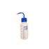 PISSETA GRADUADA 250ML TAMPA AZUL POLIPROPILENO