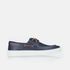 Sapato Casual Masculino Dockside Marinho em Couro