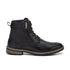 Bota casual em couro Dante Preto