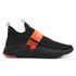 Tênis Masculino Gravity Run 1100 Preto/Laranja 
