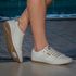 Sapatênis Masculino confortável em couro Forli Off-white