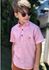 Camisa Bata Rosa Nick Rosa