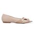 Sapatilha Julieta PeepToe Lisa Amendoa
