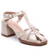 SANDÁLIA BRISA COURO VERNIZ OFF WHITE