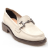 MOCASSIM GENOVA COURO OFF WHITE