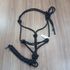 Cabresto para Cavalo 7 nós em Nylon Preto c/ Cabo Mreis 7610
