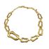 Colar Feminino Elos Orgânicos Dourado