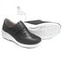 Sapato Feminino Confortável com Velcro Preto Levecomfort 