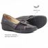 Sapato Feminino Confortável com Neoprene Café Levecomfort