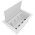 Caixa de Mesa POP 4 Tomadas + 4 Furações para Kystone T4 10102 Branco