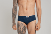 Cuecas Slip Algodão 0259 - AZUL MARINHO