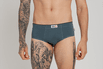 Cuecas Slip Algodão 0259 - CINZA