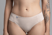 Calcinha Microfibra Lateral Tecido Duplo 0989 - NUDE