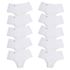 Kit 10 Tanga Cós Alto Microfibra 0829 - BRANCO Copia