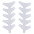 Kit 10 Calcinha Fio Duplo Microfibra 0987 - BRANCO