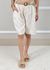 Bermuda Beatriz Linho Italiano Off White