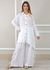 Conjunto Flora Linho Italiano Branco