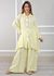 Conjunto Flora Linho Italiano Amarelo 