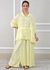 Conjunto Fatima Linho Italiano Amarelo