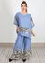 Conjunto Carolina Linho Italiano Azul Jeans 