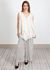 Conjunto Cristina Linho Italiano Bege