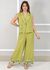 Conjunto Yasmin Linho Italiano Verde Pistache 