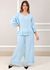 Conjunto Lys Linho Italiano Azul Bebe