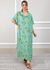 Tunica Denise Linho Italiano Verde Água 